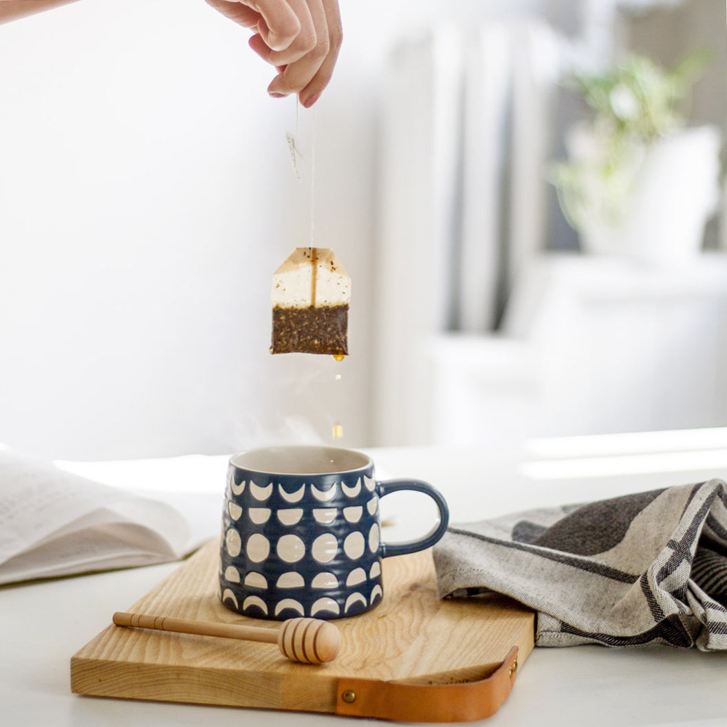 Steingut-Tasse Imprint, 400 ml, satinierte Glasur – Produktbild 2