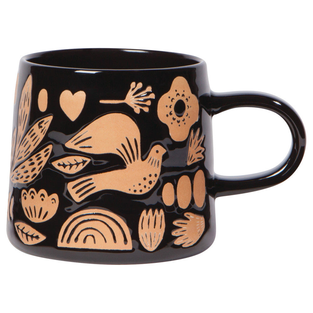 Steingut-Tasse Imprint, 400 ml, satinierte Glasur – Produktbild 13