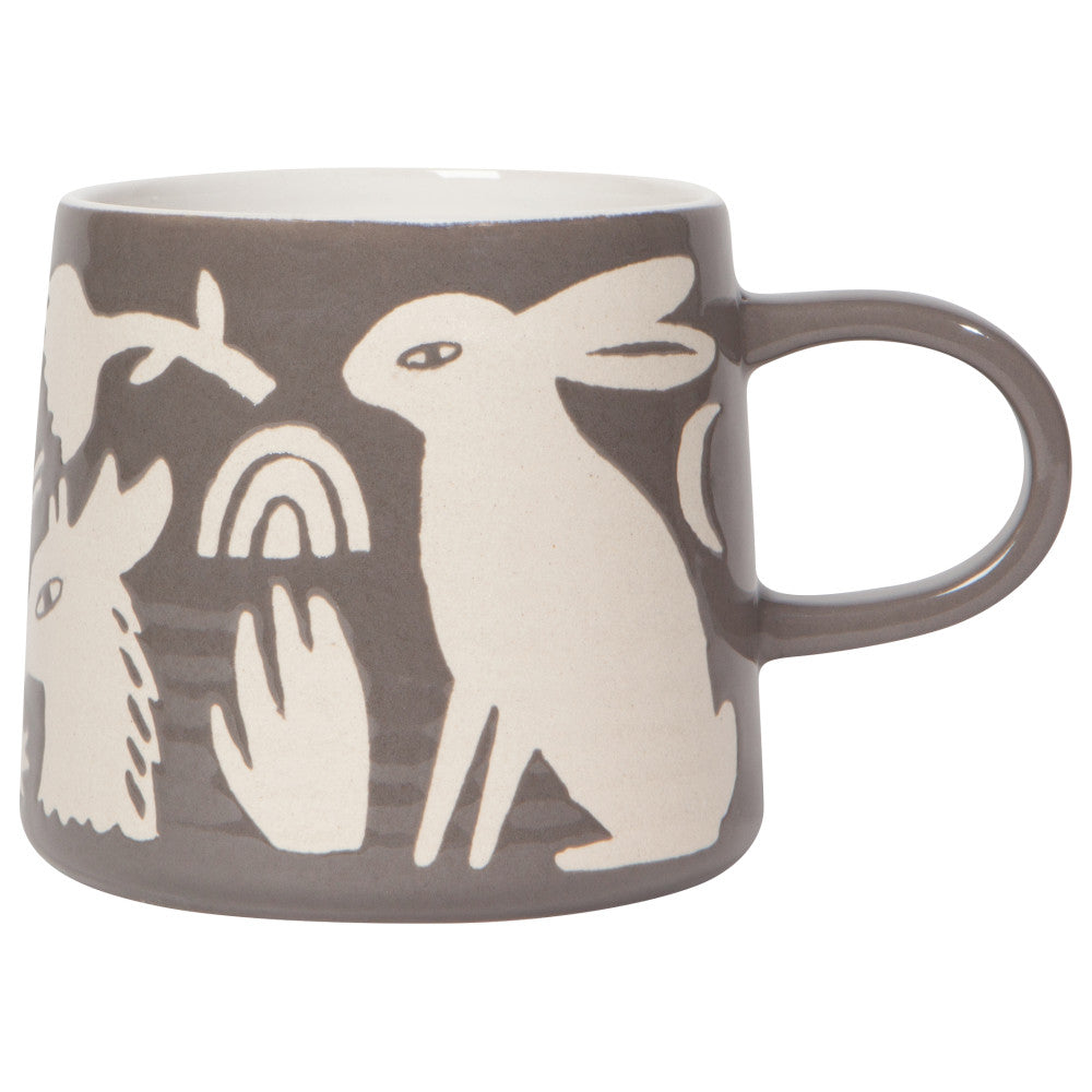 Steingut-Tasse Imprint, 400 ml, satinierte Glasur – Produktbild 9