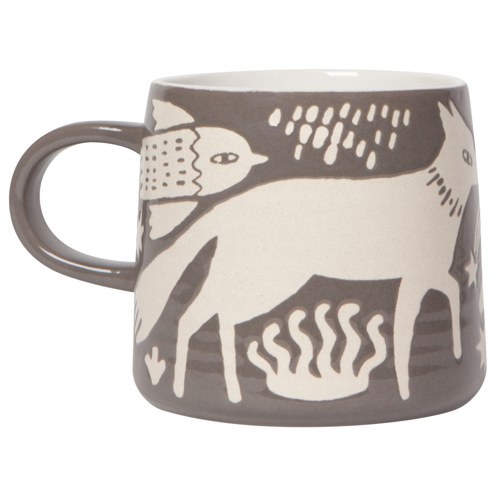 Steingut-Tasse Imprint, 400 ml, satinierte Glasur – Produktbild 17